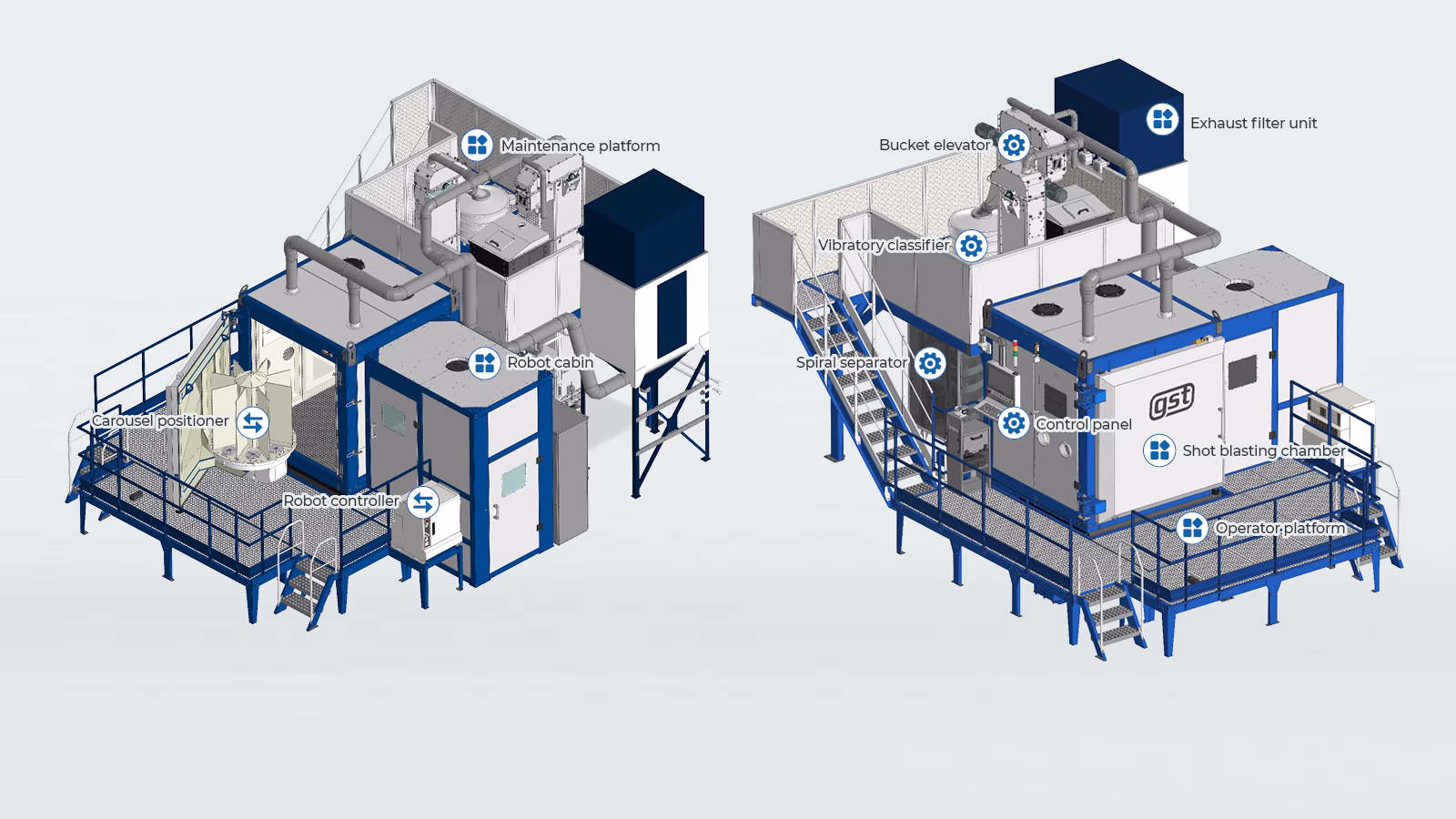SPR C8 Machine Components